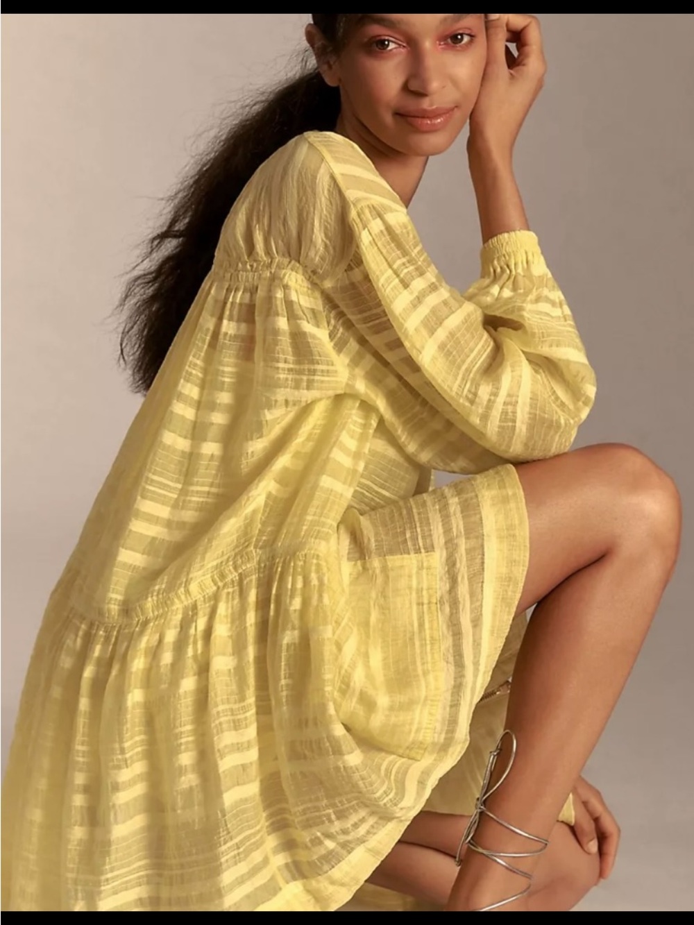 Anthropologie Zip Front Mini Dress. Fully Lined.